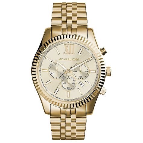 michael kors mens gold watch|michael kors mk 8281.